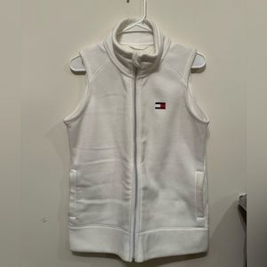 Tommy Hilfiger White Vest Jacket